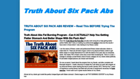 What Truthaboutsixpackabsebook.blogspot.com website looked like in 2019 (5 years ago)