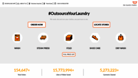 What Thelaundrybasket.in website looked like in 2019 (5 years ago)