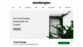 What Trackingnumber.org website looked like in 2019 (5 years ago)