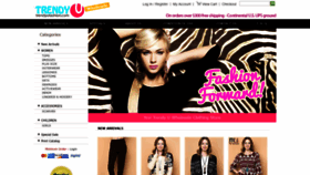 What Trendyufashion.com website looked like in 2019 (5 years ago)