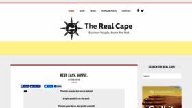 What Therealcape.com website looked like in 2019 (5 years ago)