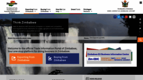 What Tradezimbabwe.com website looked like in 2019 (5 years ago)