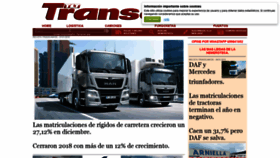 What Transcamion.es website looked like in 2019 (5 years ago)
