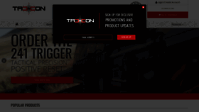 What Tacfirecon.com website looked like in 2019 (5 years ago)