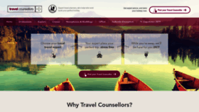 What Travelcounsellors.com website looked like in 2019 (5 years ago)