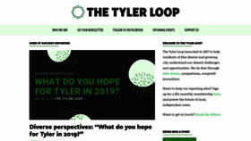 What Thetylerloop.com website looked like in 2019 (5 years ago)