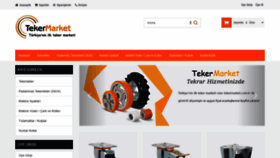 What Tekermarket.com.tr website looked like in 2019 (5 years ago)