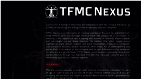 What Tfmcnexus.com website looked like in 2019 (5 years ago)