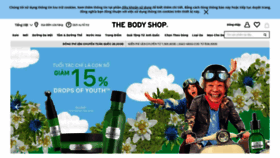 What Thebodyshop.com.vn website looked like in 2019 (5 years ago)