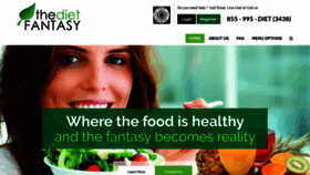 What Thedietfantasy.com website looked like in 2019 (5 years ago)