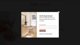 What Takecareshopdc.com website looked like in 2019 (5 years ago)