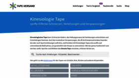 What Tape-versand.de website looked like in 2019 (5 years ago)