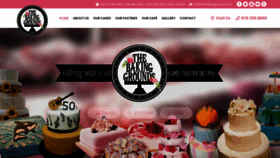 What Thebakinggrounds.com website looked like in 2019 (5 years ago)