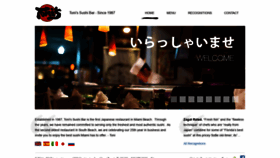 What Tonisushi.com website looked like in 2019 (5 years ago)