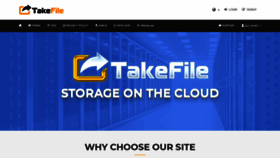 What Takefile.link website looked like in 2019 (5 years ago)