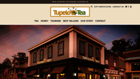 What Tupelotea.com website looked like in 2019 (5 years ago)