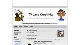 What Tvlandcreativity.com website looked like in 2019 (5 years ago)