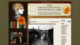 What Theintellectualdevotional.com website looked like in 2019 (5 years ago)