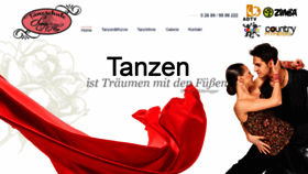 What Tanzschule-svenja-mies.de website looked like in 2019 (5 years ago)