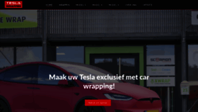 What Teslawrappen.nl website looked like in 2019 (5 years ago)