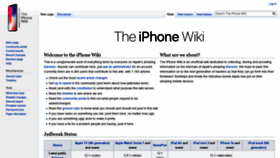 What Theiphonewiki.com website looked like in 2019 (5 years ago)