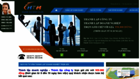 What Thanhlapdoanhnghiephn.com website looked like in 2019 (5 years ago)