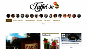 What Taffel.se website looked like in 2019 (5 years ago)