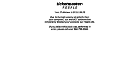 What Ticketsnow.com website looked like in 2019 (5 years ago)