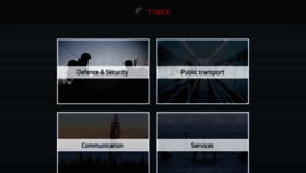 What Tinex.no website looked like in 2019 (5 years ago)