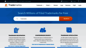 What Trademarkia.com website looked like in 2019 (5 years ago)