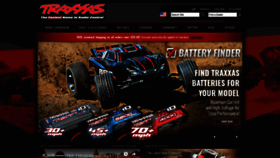 What Traxxas.com website looked like in 2019 (5 years ago)