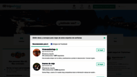 What Tripadvisor.es website looked like in 2019 (5 years ago)