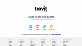 What Trovit.es website looked like in 2019 (5 years ago)