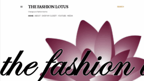 What Thefashionlotus.com website looked like in 2019 (5 years ago)
