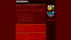 What Thesuburbs.org.uk website looked like in 2019 (5 years ago)