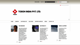 What Tosohindia.com website looked like in 2019 (5 years ago)
