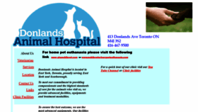 What Torontovetpet.com website looked like in 2019 (5 years ago)