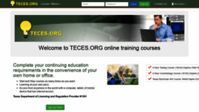 What Teces.org website looked like in 2019 (5 years ago)