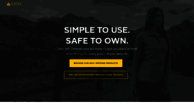 What Taser.com website looked like in 2019 (5 years ago)