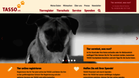 What Tasso.net website looked like in 2019 (5 years ago)