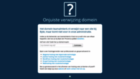 What Teamalmkerk.nl website looked like in 2019 (5 years ago)
