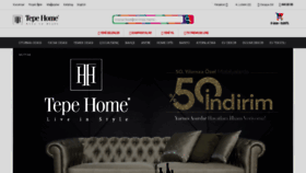 What Tepehome.com.tr website looked like in 2019 (5 years ago)