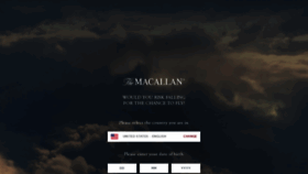 What Themacallan.com website looked like in 2019 (5 years ago)