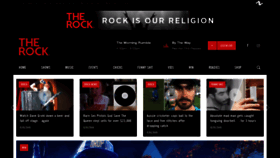What Therock.net.nz website looked like in 2019 (7 years ago)