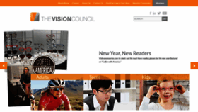 What Thevisioncouncil.org website looked like in 2019 (5 years ago)