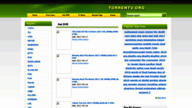 What Torrentv.org website looked like in 2019 (5 years ago)