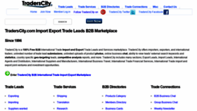 What Traderscity.com website looked like in 2019 (5 years ago)