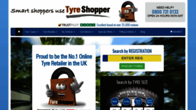What Tyre-shopper.co.uk website looked like in 2019 (5 years ago)