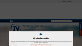 What Tvblik.nl website looked like in 2019 (5 years ago)