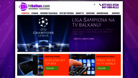 What Tvbalkan.com website looked like in 2019 (5 years ago)